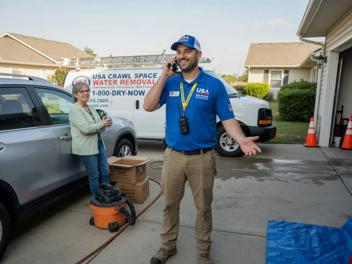 Crawl Space Water Removal Ward, AL FAQs
